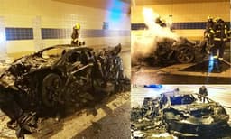 മോഡിഫിക്കേഷനിടയില്‍ ലംബോര്‍ഗിനി അവന്റഡോര്‍ കത്തിനശിച്ചു