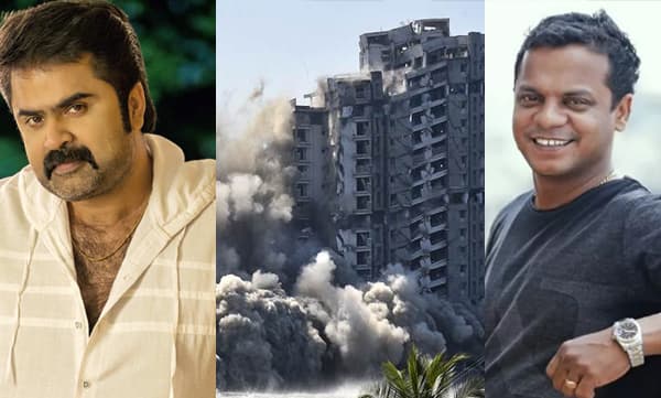 മരടിലെ തകര്‍ന്ന ഫ്‌ളാറ്റ് ഉടമകളുടെ ജീവിതവുമായി 'മരട് 357'; അനൂപ് മേനോനും ധര്‍മജനും പ്രധാന വേഷം