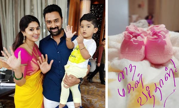മകള്‍ പിറന്ന സന്തോഷം അറിയിച്ച് സ്‌നേഹയും പ്രസന്നയും