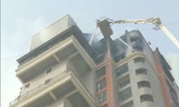Fire at Navi Mumbai's high rise apartment brought under control
