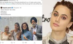 മുംബൈക്കാരിക്കെന്താ ഡല്‍ഹിയില്‍ വോട്ട് ചെയ്യുന്നിടത്ത് കാര്യം ; വിമര്‍ശകന് കിടിലന്‍ മറുപടിയുമായി താപ്‌സി 