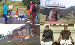 അയ്യപ്പനും കോശിയിലെ പോലീസ് സ്‌റ്റേഷനും സെറ്റ്; ചിത്രങ്ങള്‍