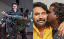 സംവിധായകന്റെ നെഞ്ചില്‍ ചവിട്ടി പറപ്പിച്ച് മമ്മൂട്ടി; ഷൈലോക്ക് മേക്കിങ് വിഡിയോ