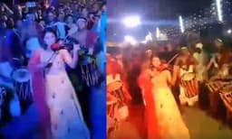 വയലിന്‍ - ചെണ്ടമേളം കോമ്പോ; 'രാമായണക്കാറ്റ്' പഞ്ചാരിമേളം വേര്‍ഷന്‍ വൈറല്‍, വിഡിയോ