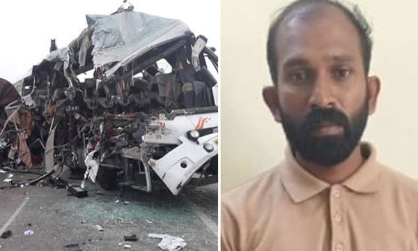 അവിനാശി അപകടം: ട്രക്ക് ഡ്രൈവര്‍ക്കെതിരെ കേസെടുത്തു, ലൈസന്‍സ് റദ്ദാക്കും