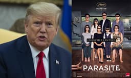 കൊറിയക്കാര്‍ ഉണ്ടാക്കുന്ന പ്രശ്നം പോരാഞ്ഞിട്ടാണോ ഇപ്പോള്‍ അവാര്‍ഡും കൊടുക്കുന്നത്: പാരസൈറ്റിന് ഓസ്‌കര്‍ നല്‍കിയതിനെതിരെ ട്രംപ്