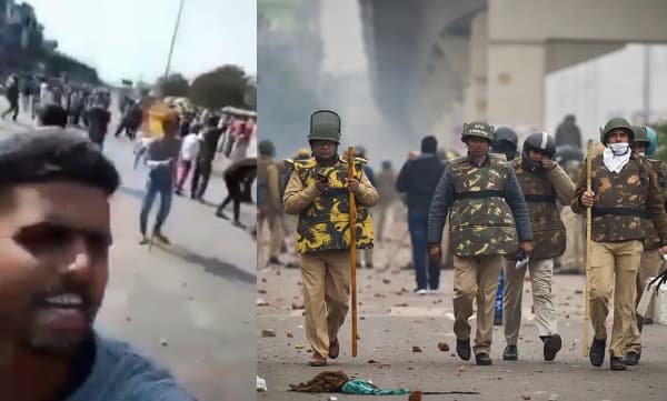 പോലീസ് ഞങ്ങള്‍ക്കൊപ്പമെന്ന് ഡല്‍ഹി കലാപകാരി: വിഡിയോ പുറത്ത് 