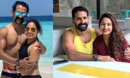 മാലി ദ്വീപില്‍ പിറന്നാള്‍ ആഘോഷിച്ച് ജോണ്‍ കൊക്കനും പൂജയും; വൈറലായി ചിത്രങ്ങള്‍