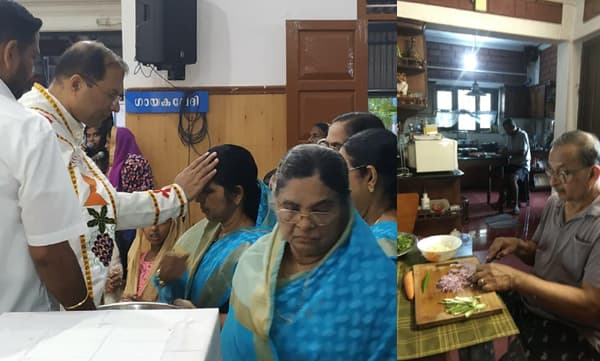 വനിതാദിനത്തില്‍ വനിതകള്‍ക്ക് വേറിട്ട ആദരവുമായി കടവന്ത്ര ഇടവക, അടുക്കള കയ്യടക്കി പ്രായഭേദമന്യേ പുരുഷന്മാര്‍, സ്ത്രീകള്‍ക്ക് വിശ്രമം