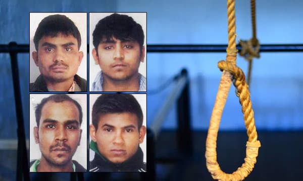 ഒടുവില്‍ നിര്‍ഭയയ്ക്ക് നീതി: ഡല്‍ഹി കൂട്ടബലാത്സംഗക്കേസ് പ്രതികളെ തൂക്കിലേറ്റി ; ശിക്ഷ നടപ്പാക്കിയത് നാലുപേര്‍ക്കും ഒരുമിച്ച് 