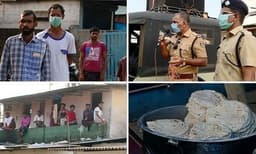 അതിഥി തൊഴിലാളികള്‍ക്ക് ഉത്തരേന്ത്യന്‍ ശൈലിയിലുള്ള ഭക്ഷണം തയ്യാറാക്കി നല്‍കി കമ്മ്യൂണിറ്റി കിച്ചണ്‍