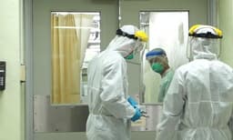 കോവിഡ് 19 ന് ചികിത്സയിലായിരുന്നയാള്‍ തുണി കീറി കയറുണ്ടാക്കി ആശുപത്രിയില്‍ നിന്ന് രക്ഷപെട്ടു