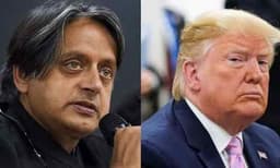 ഒരു രാജ്യത്തലവന്‍ മറ്റൊരു രാജ്യത്തലവനെ പരസ്യമായി ഭീഷണിപ്പെടുത്തുന്നത് ​കേള്‍ക്കുന്നത് ആദ്യം ; ശശി തരൂര്‍ 