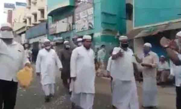 ലോക്ക് ഡൗണ്‍ നിയന്ത്രണങ്ങള്‍ ലംഘിച്ച് തബ്ലീഗ് നേതാക്കള്‍ക്കാണ് സ്വീകരണം ; ​ചെന്നൈയില്‍ വീണ്ടും ​ലോക്ക് ഡൗണ്‍ ലംഘനം 