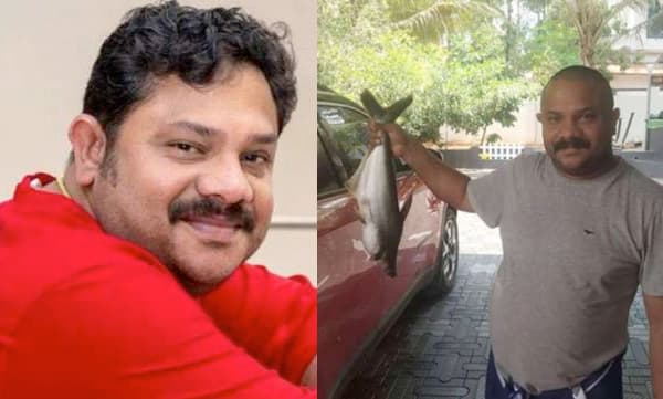മൊട്ടയടിച്ച് വരുന്ന വഴി ഒരു കൊമ്പൻ സ്രാവിനേയും പിടിച്ച് ഹരീഷ് കണാരൻ