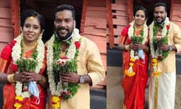 നടന്‍ മണികണ്ഠന്‍ ആചാരി വിവാഹിതനായി, വിവാഹ ചിലവ് മുഖ്യമന്ത്രിയുടെ ദുരിതാശ്വാസ നിധിയിലേക്ക്