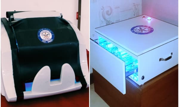 കറന്‍സി നോട്ടുകളും ഇലക്ട്രോണിക് ഉപകരണങ്ങളും ഇനി എളുപ്പം അണുവിമുക്തമാക്കാം