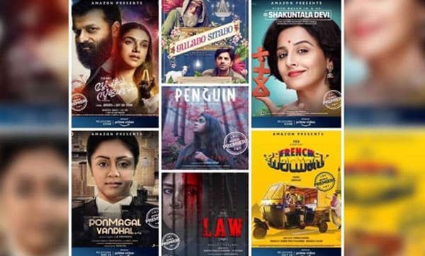 ആമസോണ്‍ പ്രൈമിലൂടെ റിലീസിനൊരുങ്ങി ആറ് ചിത്രങ്ങള്‍