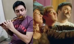 അഭിനയിച്ച സിനിമയിലെ പാട്ട് ഓടക്കുഴലില്‍ 'ട്രൈ ചെയ്ത്' ശരത്, കൈയടിച്ച് ആരാധകര്‍- വിഡിയോ