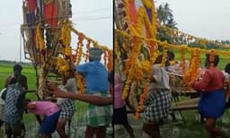 ദളിതന്‍ തൊട്ടാല്‍ റോഡ് അശുദ്ധമാകുമെന്ന സവര്‍ണര്‍ നിലപാട് എടുത്തു ; തമിഴ്‌നാട്ടില്‍ 76 കാരന്റെ മൃതദേഹം കൊണ്ടുപോയത് ചെളി നിറഞ്ഞ പാടത്തിലൂടെ