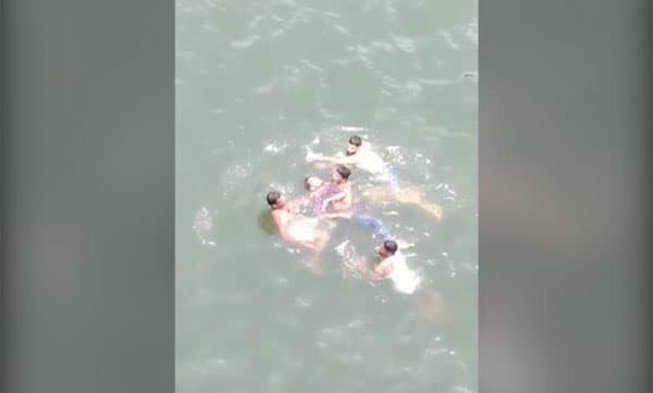 നദിയില്‍ മുങ്ങിത്താഴുന്നയാളെ രക്ഷിക്കാനുള്ള ശ്രമത്തെ ഹിന്ദു യുവാവിനെതിരായ കൊലപാതകശ്രമമായി ചിത്രീകരിച്ച് ബി.ജെ.പി എം.പി 