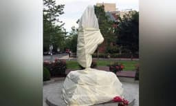 Mahatma Gandhi’s statue outside Indian Embassy in Washington vandalised