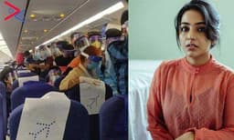 വിമാനത്തില്‍ നിന്നിറങ്ങാന്‍ തിക്കും തിരക്കും... ഇങ്ങനെങ്കില്‍ നടുവിലെ സീറ്റ് ഒഴിച്ചിടുന്നത് എന്തിന്...?; വിമര്‍ശിച്ച് രജീഷാ വിജയന്‍