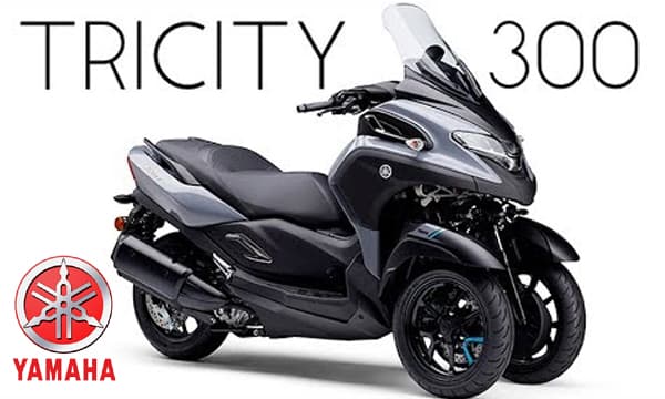 യമഹ മൂന്ന് വീലുകളുള്ള ട്രൈസിറ്റി 300 പുറത്തിറക്കി