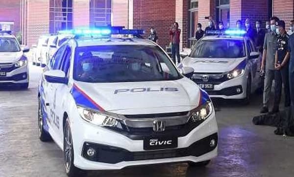മലേഷ്യന്‍ പോലീസിനായി 425 ഹോണ്ട സിവിക് ഒരുങ്ങുന്നു