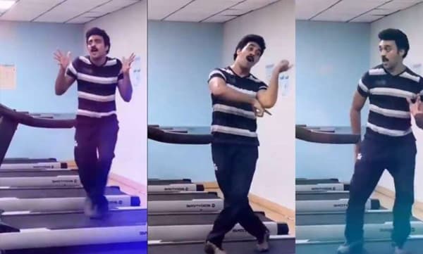 കമല്‍ഹാസൻ്റെ പാട്ടിന് ട്രെഡ് മില്ലില്‍ അശ്വിന്റെ കിടിലന്‍ നൃത്തം , അമ്പരന്ന് ആരാധകര്‍ : വീഡിയോ വൈറല്‍ 