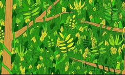 ഈ കാടിനുള്ളില്‍ ഒളിച്ചിരിക്കുന്ന പാമ്പിനെ കണ്ടെത്താമോ? കഠിനമാണ്, എത്ര വേഗം നിങ്ങള്‍ക്കത് കണ്ടെത്താന്‍  കഴിയുമെന്നത് ചലഞ്ച്!