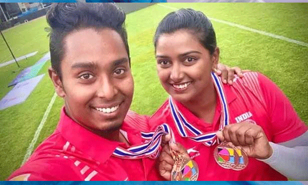 അമ്പെയ്ത്ത് ചാംപ്യന്മാര്‍ ഇനി ജീവിതത്തിലും ഒന്നിക്കുന്നു