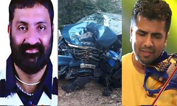 ‘ഇടതുവശത്ത് മുഖംമറച്ച് ഒരാള്‍ ഓടുന്നുണ്ടായിരുന്നു, വലതുവശത്ത് മറ്റൊരാള്‍ ബൈക്ക് തള്ളിമാറ്റുന്നു, ചുവന്ന ടീ ഷര്‍ട്ട് ധരിച്ച്, കണ്ണടവച്ച് റോഡ് അരികില്‍ മാറിനിന്നതു സരിത്താണ്’; കലാഭവന്‍ സോബി പറയുന്നു
