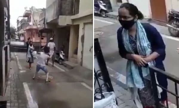 കൊവിഡ് മുക്തി നേടിയ ചേച്ചിയെ കിടിലൻ നൃത്തം ചെയ്ത് സ്വീകരിച്ച് അനിയത്തി ; വീഡി​യോ 