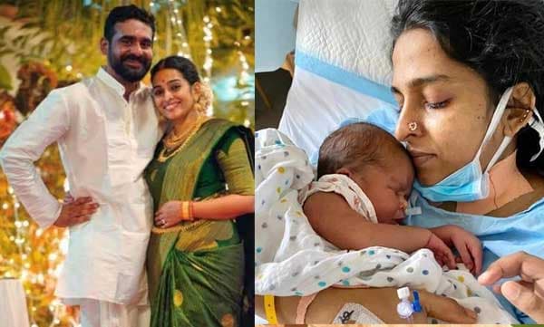 നടനും സംവിധായകനുമായ സിദ്ധാര്‍ത്ഥ് ഭരതന്‍ അച്ഛനായി