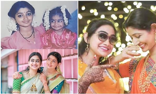 എന്റെ അനിയത്തിക്കുട്ടി; സഹോദരിയ്‌ക്കൊപ്പമുള്ള ചിത്രങ്ങൾ​ പങ്കുവച്ച് ദിവ്യ ഉണ്ണി