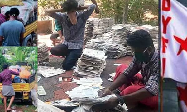 ആക്രി വിറ്റും കല്ലുചുമന്നും ഡി.വൈ.എഫ്.ഐ സമാഹരിച്ച 11 കോടി രൂപ മുഖ്യമന്ത്രിയുടെ ദുരിതാശ്വാസ നിധിയിലേക്ക് കൈമാറി