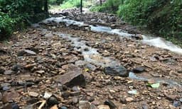 
പൂഞ്ഞാര്‍ പെരിങ്ങുളത്ത് ഉരുള്‍പൊട്ടി; ആളപായമില്ല