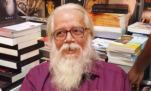ഐ.എസ്.ആര്‍.ഒ ചാരക്കേസ്: വേട്ടയാടലിനിരയായ നമ്പി നാരായണന് സര്‍ക്കാര്‍ ന്ഷ്ടപരിഹാര തുക കൈമാറി