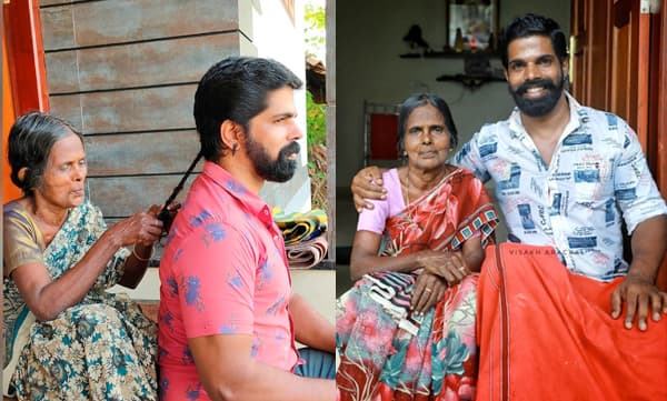 ടീമേ അമ്മയ്ക്ക് തുല്യം അമ്മ മാത്രം! ബിനീഷിന്റെ മുടി കെട്ടി അമ്മ: ചിത്രം പങ്കുവച്ച് താരം