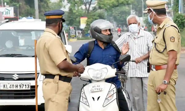 ലോക്ക് ഡൗൺ ലംഘനം: സംസ്ഥാനത്ത്  ഇന്ന് 2383 കേസുകള്‍, 1326 അറസ്റ്റ്,  173 വാഹനങ്ങള്‍ പിടികൂടി