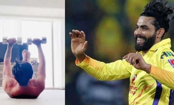 മലയാള ഗാനത്തിനൊപ്പം വര്‍ക്ക് ഔട്ട് വീഡിയോ പങ്കുവെച്ച് രവീന്ദ്ര ജഡേജ