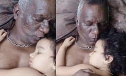 'ഉണ്ണികളേ..ഒരു കഥ പറയാം': കൊച്ചുമകളെ താരാട്ട് പാടിയുറക്കി ഐഎം വിജയന്‍