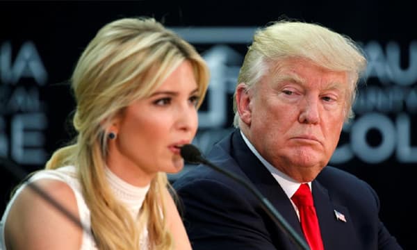 അമേരിക്കയ്ക്ക് ഒരു വനിതാ പ്രസിഡന്റാകാന്‍ കമലാഹാരീസ് വേണ്ട ;   കൂടുതല്‍ അനുയോജ്യ​ മകള്‍ ഇവാന്‍കയെന്ന് ട്രംപ്