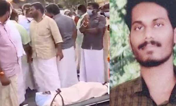 അനുവിന്റെ മൃതദേഹവുമായി മുഖമന്ത്രിയുടെ വസതിയിലേക്ക് ബിജെപി പ്രതിഷേധം; പോലീസ് തടഞ്ഞു