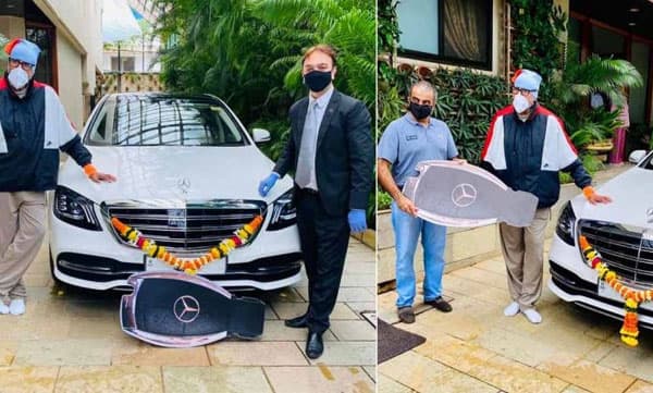 കോവിഡ് ഭേദമായി വീട്ടിലെത്തിയതിന് പിന്നാലെ ബെന്‍സിന്റെ ഒഴുകുന്ന കൊട്ടാരം സ്വന്തമാക്കി ബിഗ്ബി
