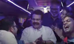 ഇന്നസെന്റും സംഘവും ചേർന്ന് ആലപിച്ച 'സമാഗാരിസാ': ശ്രദ്ധ നേടി 'സുനാമി'യിലെ  ഗാനം