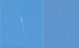 നാസയുടെ 56 വയസുള്ള കൃത്രിമ ഉപഗ്രഹം പസഫിക് സമുദ്രത്തില്‍ തകര്‍ന്നു വീണു- വിഡിയോ