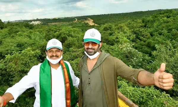 1650 ഏക്കര്‍ കാട് ദത്തെടുത്ത് നടന്‍ പ്രഭാസ്: 2 കോടി ആദ്യ ഗഡു