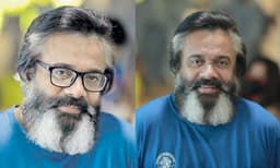 ലോക്ക്ഡൗൺ വരുത്തിയ മാറ്റം: സോഷ്യൽ മീഡിയയിൽ വെെറലായി നടൻ നന്ദുവിന്റെ ചിത്രങ്ങൾ